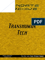 Mandate Archive Transhuman Tech