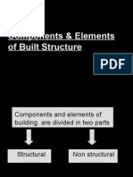 Components & Elements of Built Structure