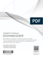 LG Dishwasher Manual