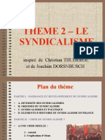 Diaporama THEME 2 Syndicalisme 2007-2008