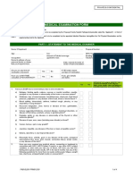 Medical Examination Form: Part 1: Statement To The Medical Examiner