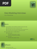 Data Modeling Interviews