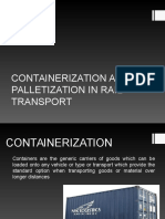 Containerization and Palletization in Rail Transport