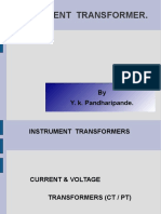 Instrument Transformer.: Y. K. Pandharipande