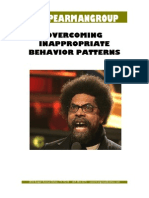 Overcoming Inappropriate Behavior Patterns