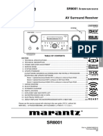 Marantz SR8001 PDF