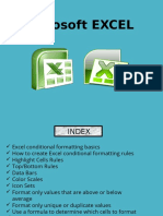 Excel Conditional Formatting