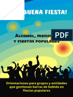 ¡Una Buena Fiesta! Alcohol, Menore y Fiestas Populares