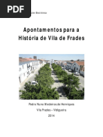 Apontamentos para A História de Vila de Frades - Versão Oficial