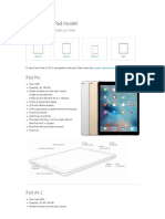 Identify Your Ipad Model - Apple Support