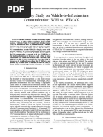 A Feasibility Study On Vehicle-To-Infrastructure Communication: Wifi vs. Wimax