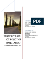 ICT Policy of Bangladesh