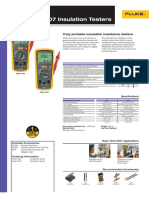 Truly Portable Insulation Resistance Testers