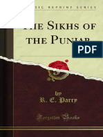 1921 The Sikhs of The Punjab (Upholding The Traditions of The British Empire)