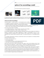 Soudage-Conception D'un Assemblage Soudé