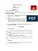 Professional Experience:-: Mr. Pankaj Shridharrao Makanwar