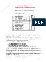 MCQ Board Exam Sample Questions