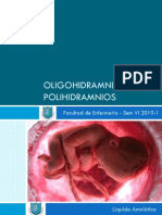 Oligohidramnios y Polihidramnios