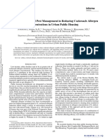 Efficacy of Integrated Pest Management in Reducing Cockroach Allergen Concentrations in Urban Public Housing