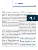 Contemporary Dental Occlusion in Orthodontics