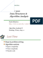 CSCE 3110 Data Structures & Algorithm Analysis: Rada Mihalcea