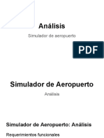 Análisis - Simulador Aeropuerto