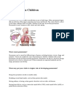 Pneumonia in Children