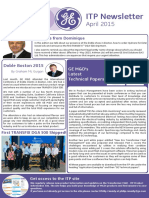 GE M&D April ITP Newsletter