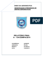 Relatório Sobre Acidente de Eduardo Campos