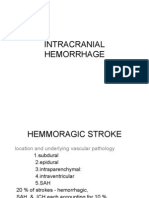 Intracranial Hemorrhage