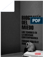 Biografía Del Miedo