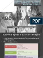 Abdome Agudo Seminário