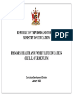 HFLE Curriculum Primary