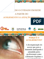 APRESENTACAO Acolhimento Na Atencao Primaria