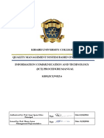 016 ICT Procedure Manual