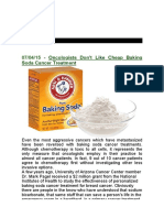 Baking Soda Treatment