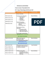 2012 - SPCH2104 7803 Timetable