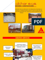 Brochure de Mantenimiento Industrial Con Productos SIKA