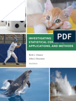 Text: Investigating Statistical Concepts, Applications, and Methods