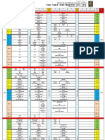 Time - Table: Even Semester: 2015 - 2016: Faculty of Architecture, Planning & Design