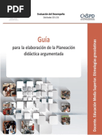 Guía de Planeación Didáctica para Etimologías Grecolatinas