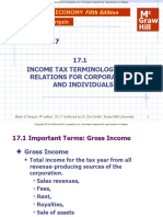 Graw Hill: 17.1 Income Tax Terminology and Relations For Corporations and Individuals