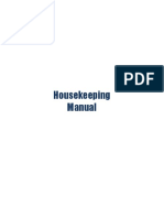 Housekeeping Manual