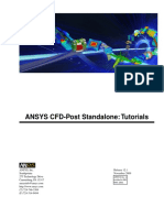 ANSYS CFD-Post Standalone: Tutorials