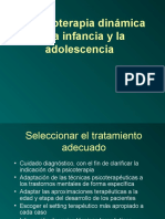 Psicoterapia en Niños y Adolescentes