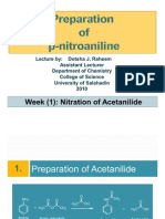 Preparation of P-Nitroacetanilide - Dotsha J. Raheem