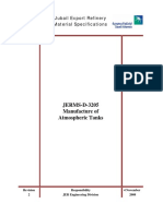 JERMS-D-3205 Manufacture of Atmospheric Tanks