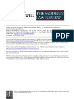 Feldman Public Interest Litigation and Constitutional Theory in Comparative Perspective