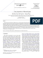 Gelation Properties of Flaxseed Gum