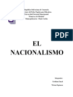 El Nacionalismo